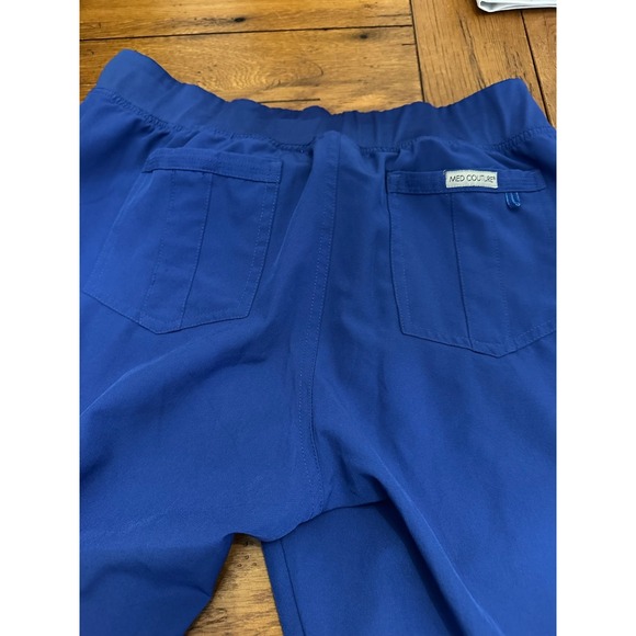 med couture blue‎ scrub pants medium - Picture 5 of 6